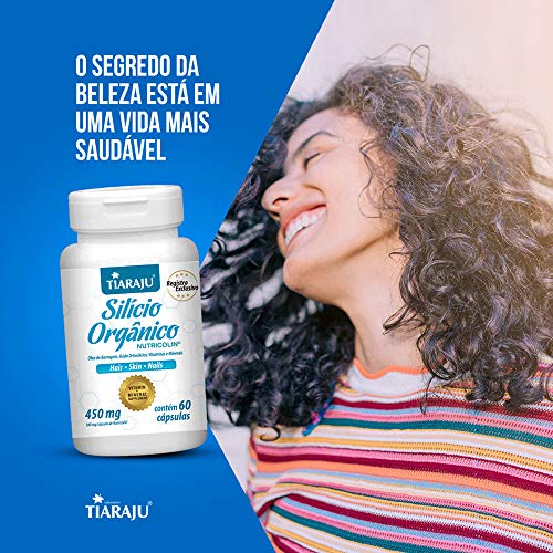 Silício Orgânico - 60 Cápsulas - Tiaraju
