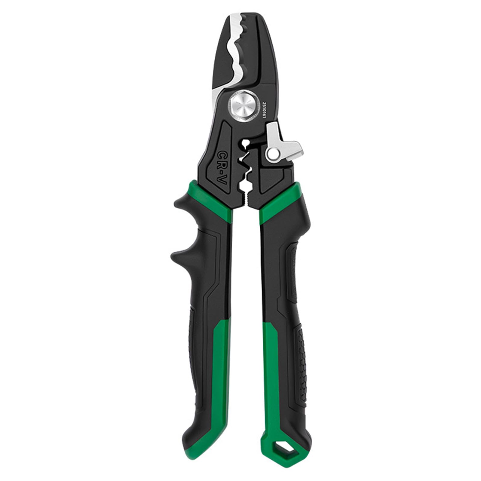 Piceioep Duty 8Inch Wire Stripper And Cable Cutter With For Professional Electrical Work Steel Cable Cutting Shear