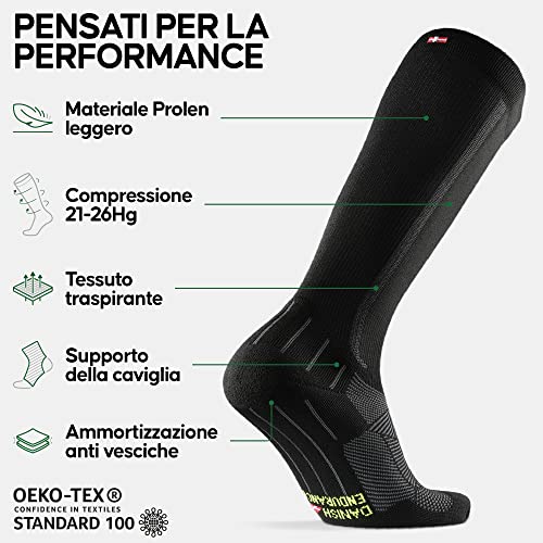 DANISH ENDURANCE Calze sportive a compressione
