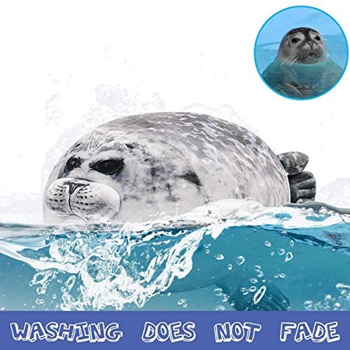 Arelux 23.6Inch Soft Seal Plushie Pillow, Chubby Blob Seal Hugging Pillow,Cute Stuffed Animal Plush Pillow Toy Kawaii Room Decor For Kids Boys Girls #TOP4