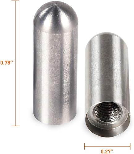 Miniatura 6 de Savadicar Guías de pasador de bisagra de puerta de acero inoxidable para Jeep Wrangler JK JL y Gladiator JT 2007-2022 de 24 puertas (8 piezas)