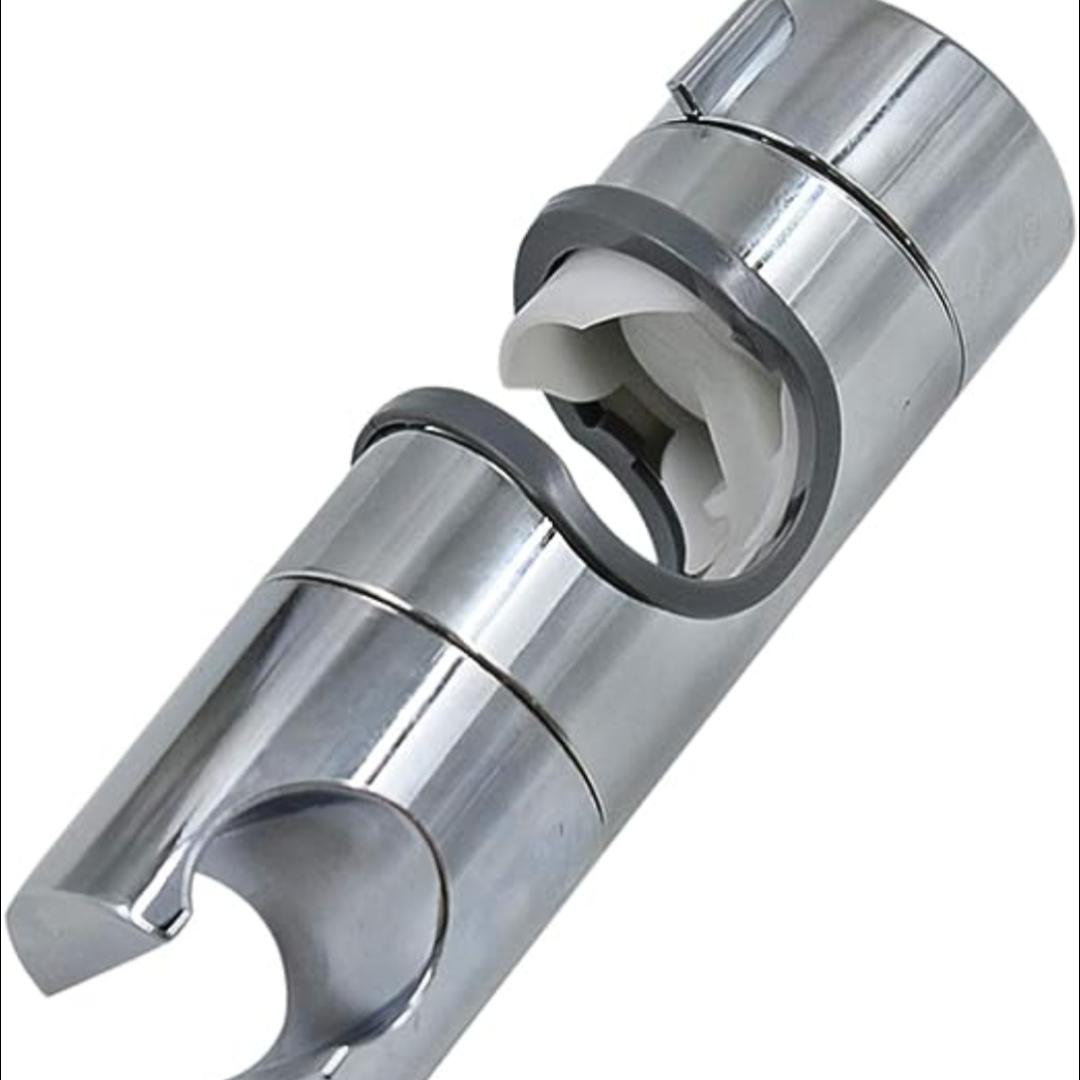 Support Douchette Sans Perçage Support De Pomme De Douche Ru00e9glable Pour Barre Coulissante, Universel Support Pommeau De Douche Extérieur