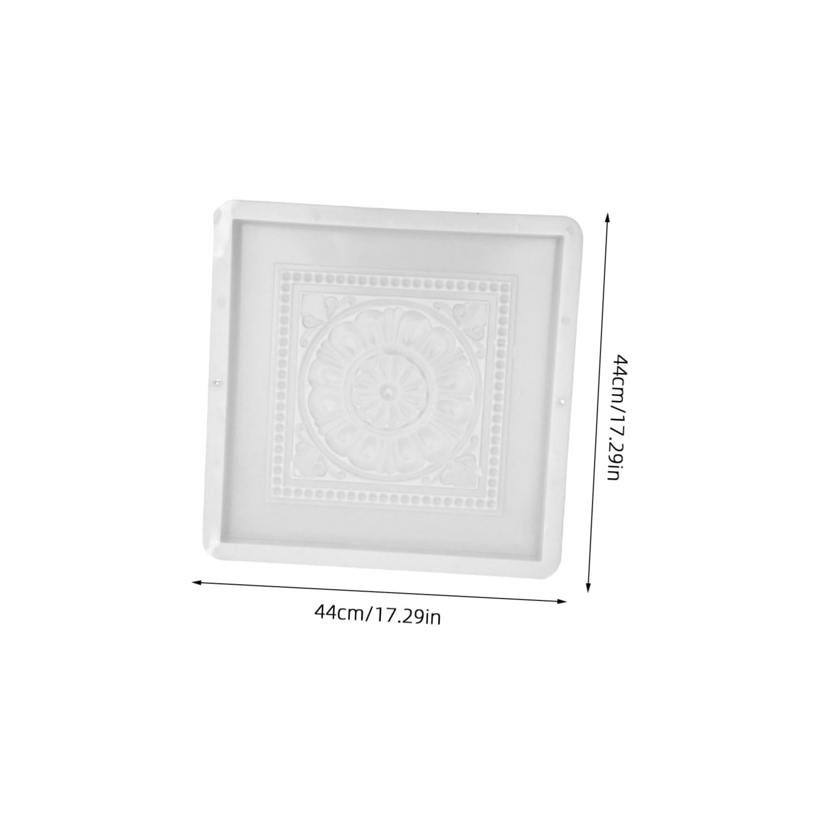 Molde de Plástico Reutilizable para Adoquines de Hormigón Diseño Antiguo para Pavimento en Parques y Patios Estilo Chino, Forma Rápida y Fácil de Desmoldar