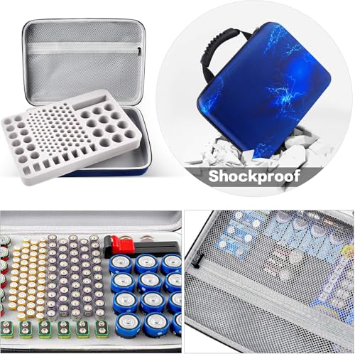 Boîte rangement piles avec testeur pour ne plus stocker de batteries vides - 4