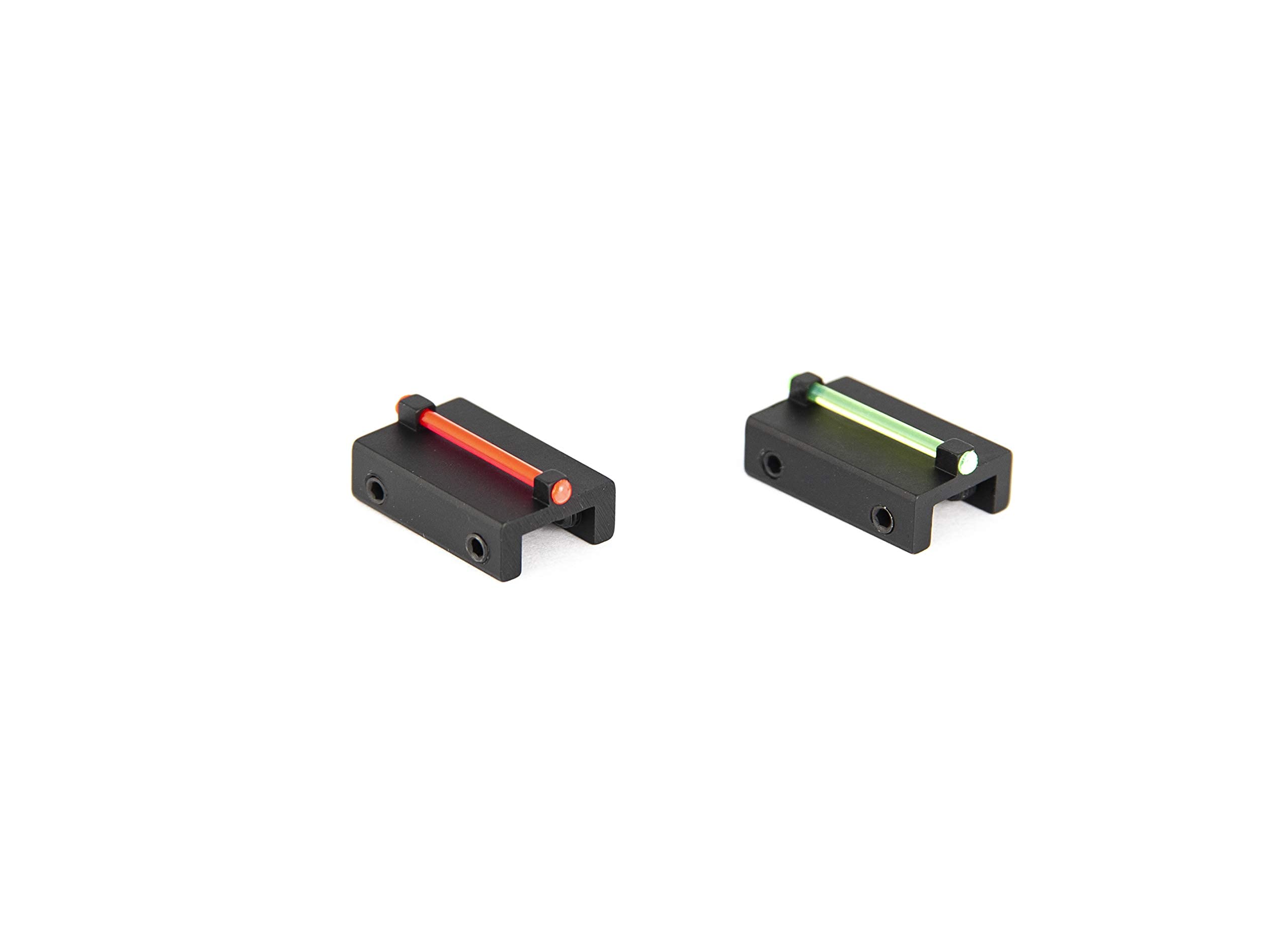 MR8/MV8 Viseur pour Fusil (Bande inférieur à 8,1mm) avec Fibre Optique Rouge ou Vert Ø1,5mm (Rouge)