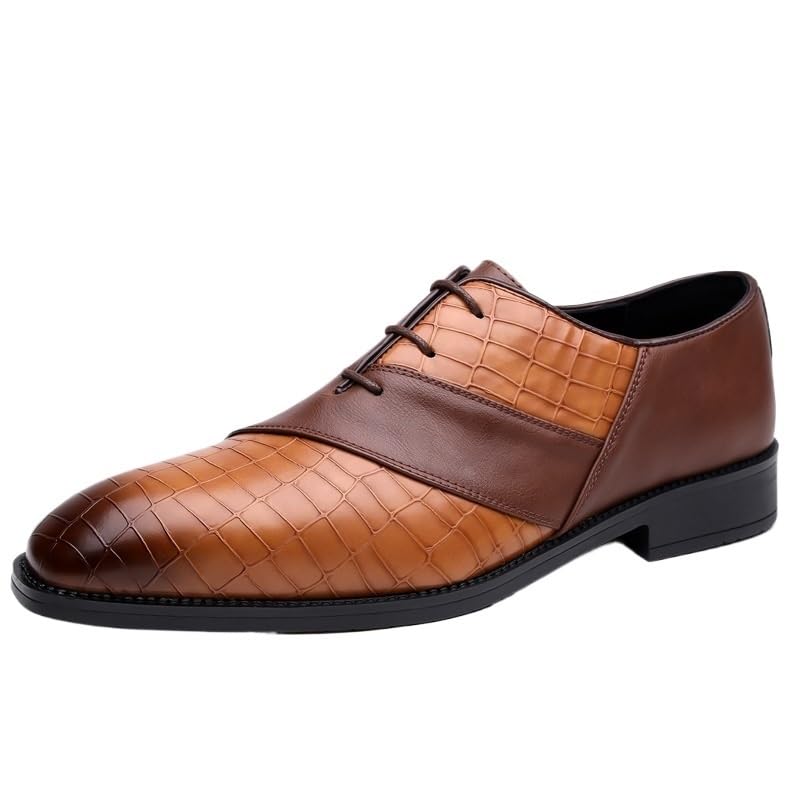 Men's Executive Shoes Prom Night Cap Toe Oxfords Men's Cushioned Dress Shoes for Tuxedo Events