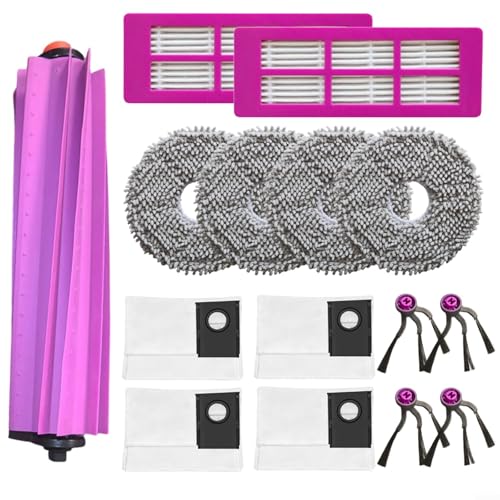 BlesConi Accessoire de rechange pour aspirateur robot à vidange automatique pour Eureka J15, Evo Ultra, (A)