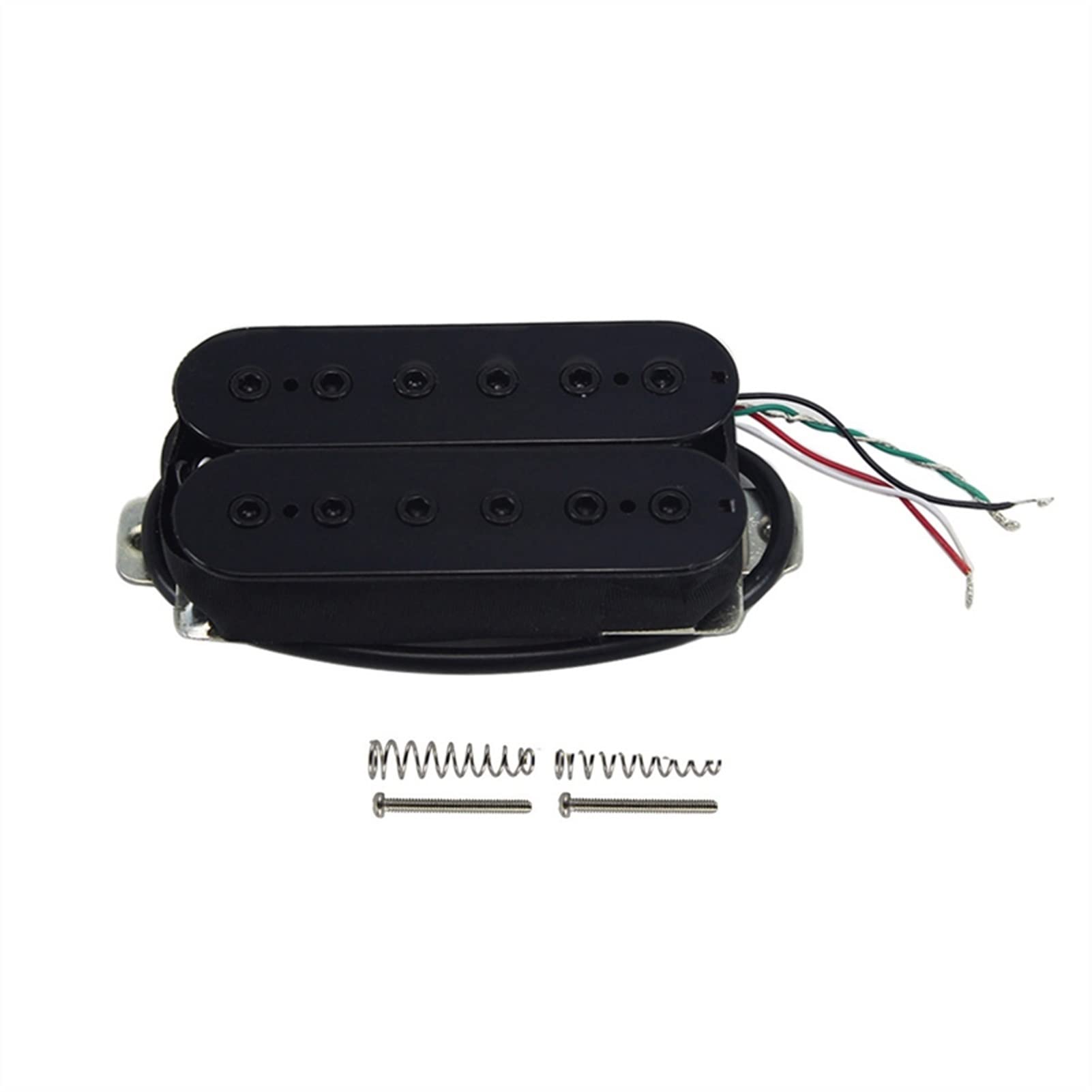 pastilla de guitarra eléctrica Recogida De Guitarra De Fretón Sin Cabeza Sin Cabeza Para 6 Cuerdas De Guitarra Eléctrica Negra guitarra eléctrica pastillas