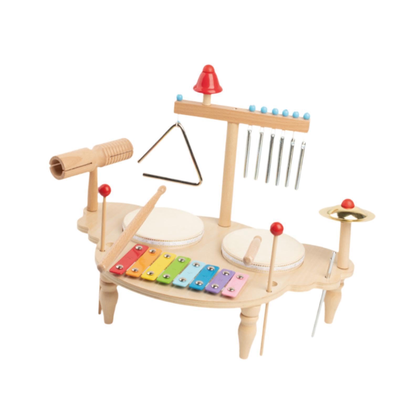 Regali di strumenti a percussione per bambine e bambini. Accendi l'immaginazione e il divertimento con i giocattoli a tamburo per bambini, migliorando