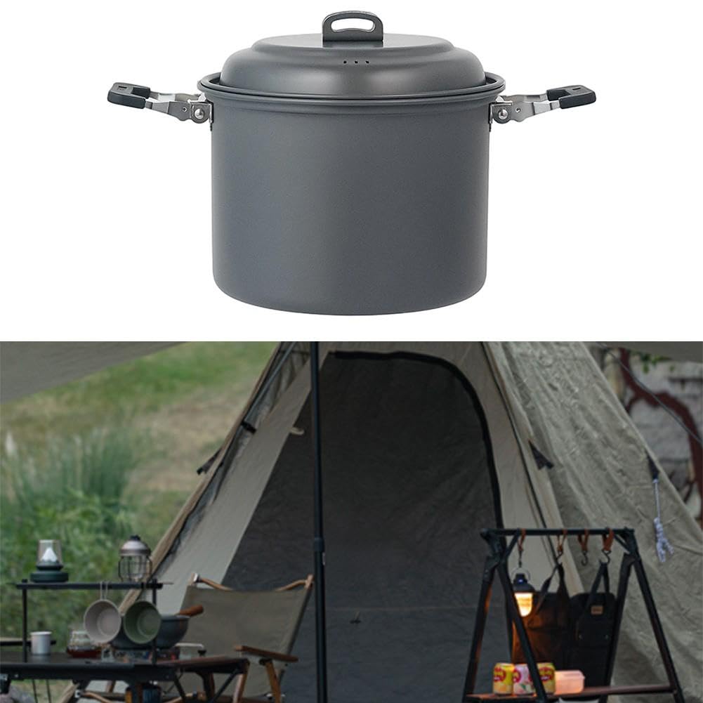 Casserole Extérieure 6L Légère avec de Transport Casserole Extérieure