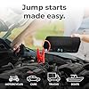 HALO Bolt Air 58830 Portable Car Battery Jump Starter | 100 PSI Air Compressor, 58.8Wh USB Power Bank, Emergency Floodlight & Charger, Jumps Cars SUVs & Trucks, Inflates Tires, TSA Approved — Black #1