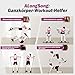 ALongSong Bandas de Resistencia Juego de Barra de Pilates con 4 Bandas de Ejercicio de Látex 30 Imagen de ALongSong Bandas de Resistencia Juego de Barra de Pilates con 4 Bandas de Ejercicio de Látex 30
