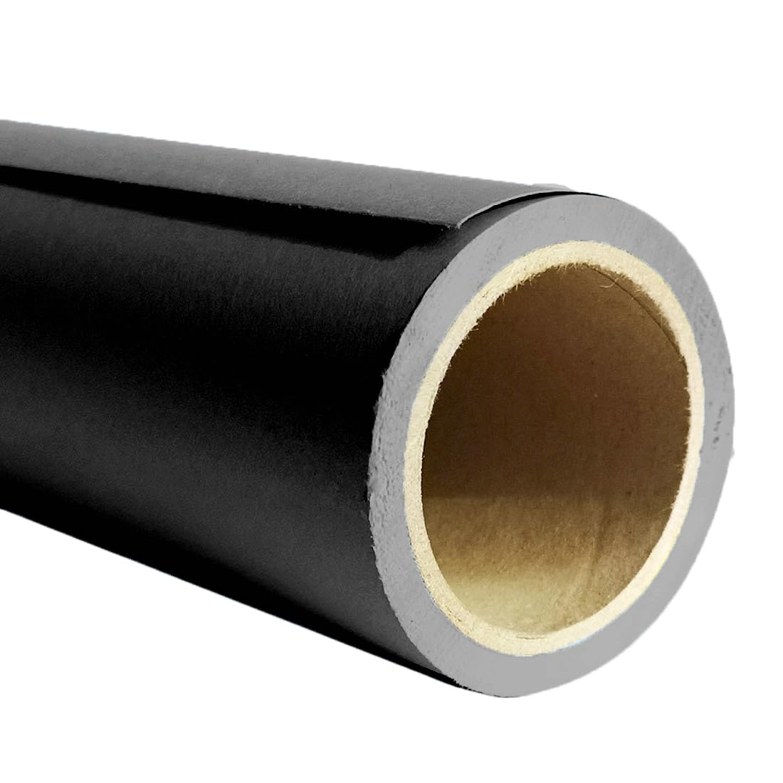 PHSUREO Seamless Photo Photography Backdrop Paper, Photo Background Paper Roll (Ultra Black, 107”x19.5')