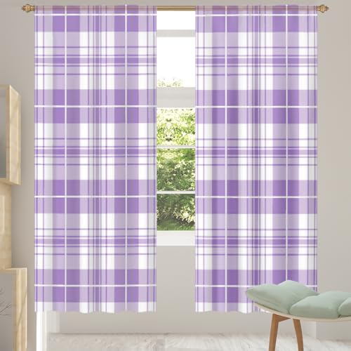 MPTPTM Tende per finestre, a griglia, leggere, filtranti la luce, per cucina, soggiorno, patio, 140 x 213 x 2 cm