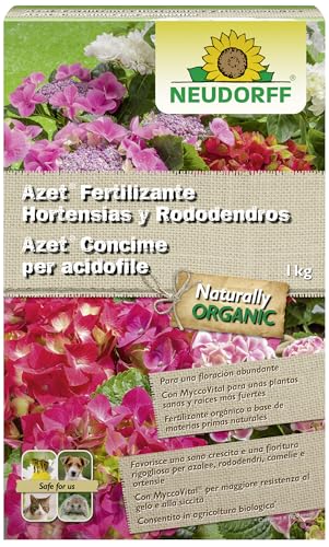 Neudorff Azet – Hydrangea Fertiliser, 1kg, Yellow