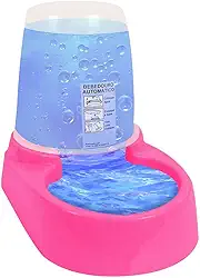 MY PET BRASIL Comedouro Para Cães Comedouro Dupla Função 2 Em 1 Comedouro E Bebedouro Automático E Prático Rosa