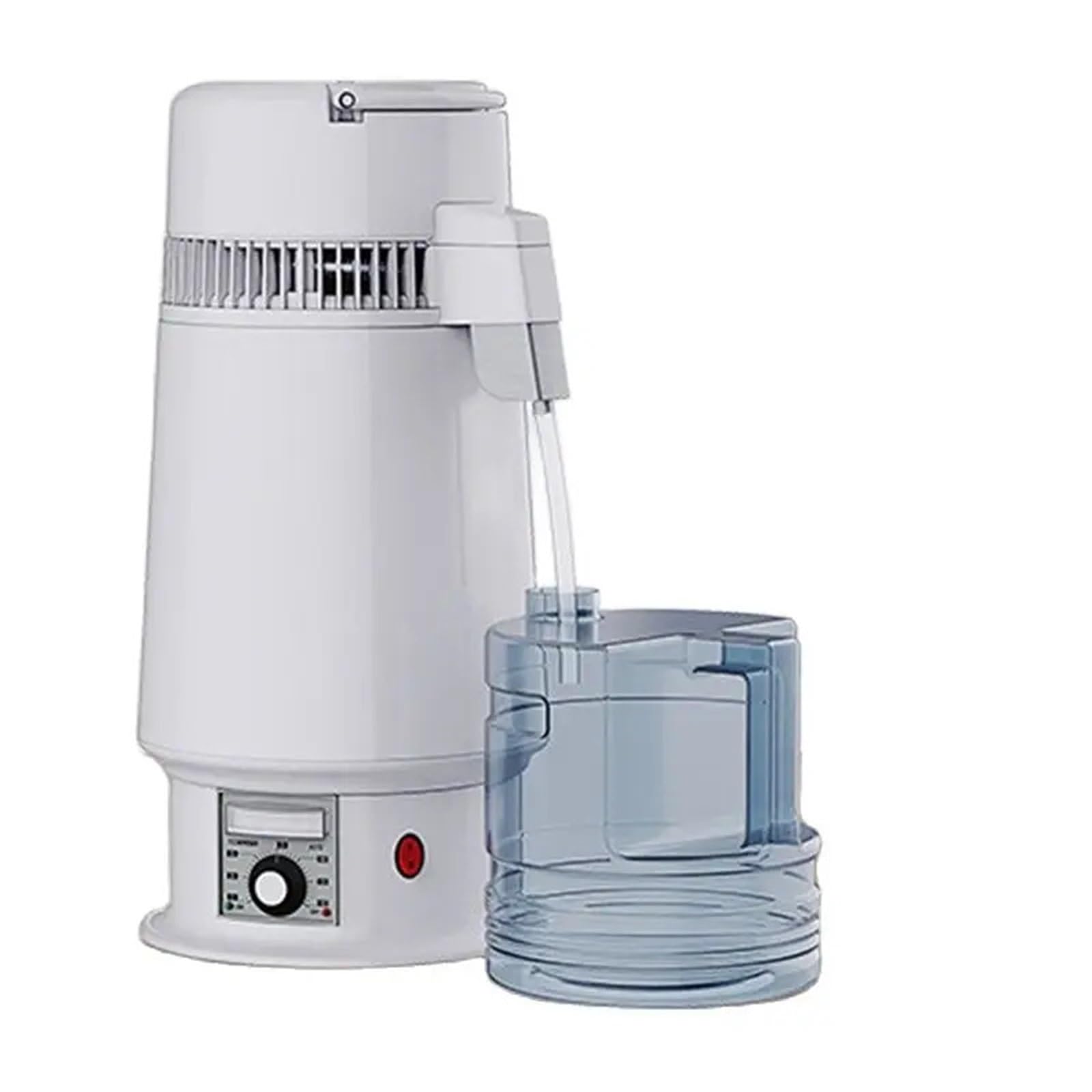 máquina destiladora de agua, Purificador De Destilador Con Filtro Botella Agua 4L, Máquina Sobremesa Portátil, Temperatura Ajustable Acero Inoxidable Para Laboratorios Y Hogares