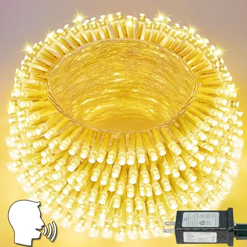 智能声控圣诞灯串 66Ft