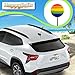 Tenna Tops Cute Rainbow Car Antenna Topper Decor Accessory - Fits Thin Style Antenna