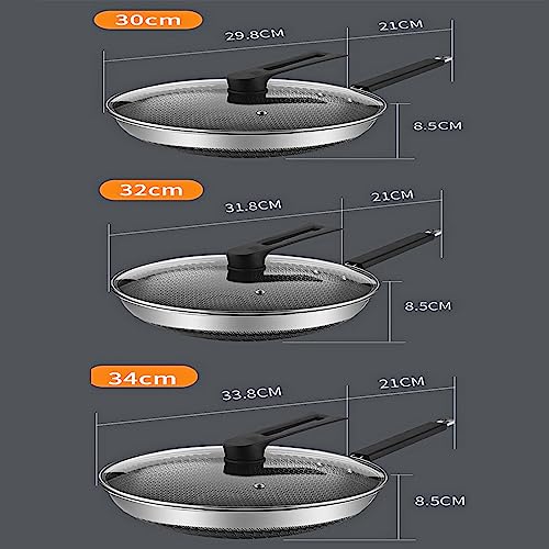Wok antiadherente con tapa 34 cm miniatura 7