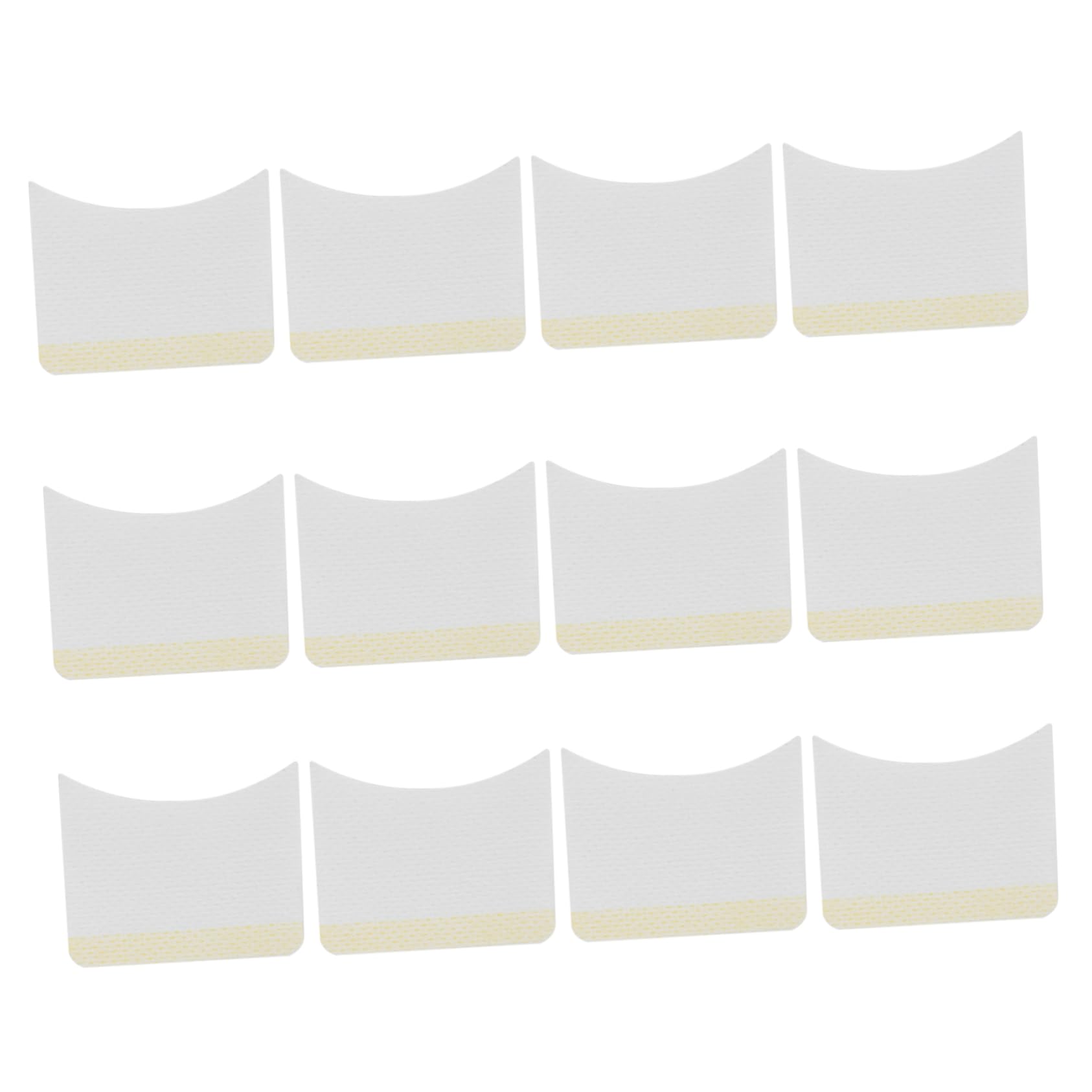 minkissy 160pcs Eyelash Pad Clean for Lash Grafts Safe Non-Woven Makeup Removal Pads Portable Easy to Store Professional Beauty Salon Personal Use
