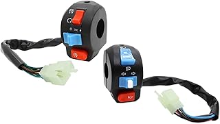 Motorcycle Switch For Scooter GY6 4 STROKE TAOTAO JCL ZNEN BMS Handlebar Control Switches Horn Button Turn Signal Headlight Start Switch On Off Switch