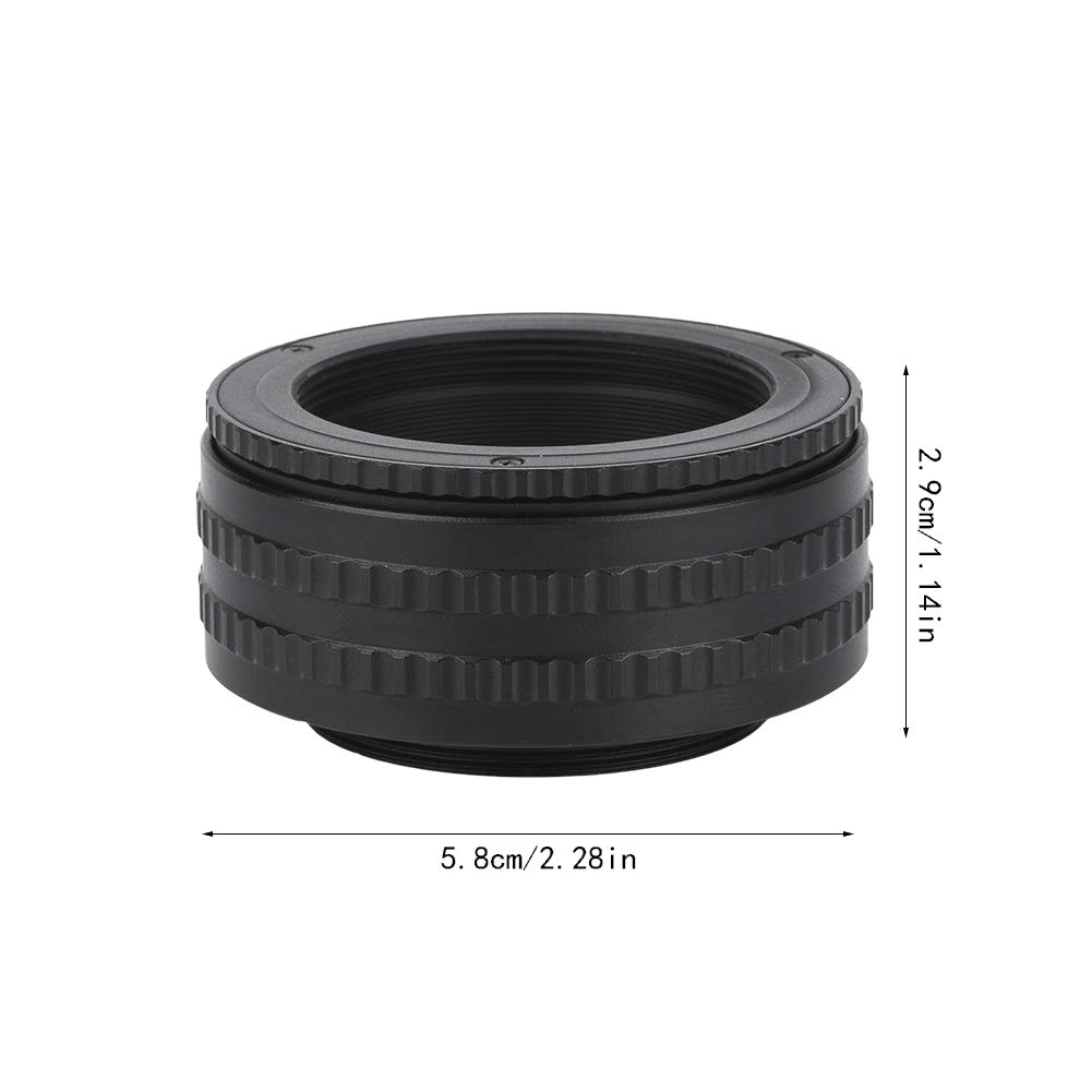 M42 auf M42 verstellbarer Fokussierungs-Helicoid-Objektiv-Adapter, Makro-Röhre, Zubehör, 25–55 mm