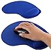Produktbild Mauspad Silikon Gel Polster Handgelenk Stütze Mouse Pad Weich Ergonomisch Blau