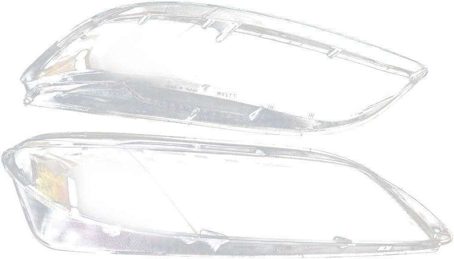 カークリアフロントヘッドライトレンズカバー 車のヘッドライトレンズカバーランプシェードフィット感のためのマツダ6 03 04 05 06 07 08カーアクセサリー カーヘッドライトクリアカバー Color Left And Right 激安アウトレット