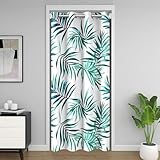 Photo Gallery richhome tenda per porta in stile foresta pluviale con foglie di palma, 86 x 203 cm, 1 pannello con piante tropicali per armadio, divisorio estivo per camera da letto, soggiorno, decorazione Photo Gallery richhome tenda per porta in stile foresta pluviale con foglie di palma, 86 x 203 cm, 1 pannello con piante tropicali per armadio, divisorio estivo per camera da letto, soggiorno, decorazione