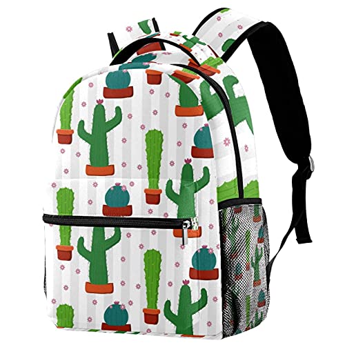 Sac à dos décontracté cactus vert - Petit sac floral femme