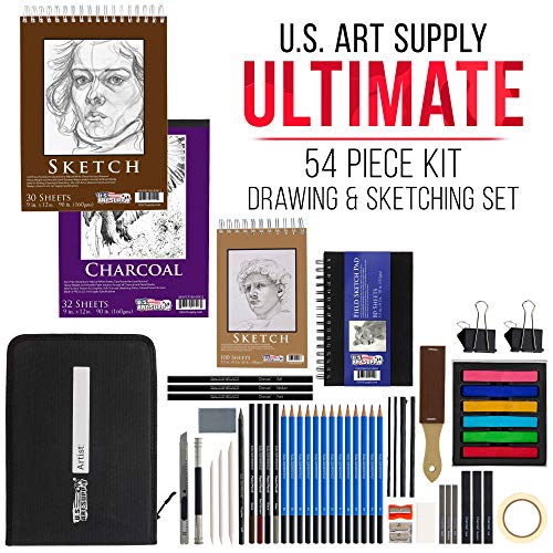 54-Piece-US-Art-Supply-Drawing-Sketching-Set-with-4-Sketch-Pads-Ultimate-Artist-Kit-with-Graphite-Charcoal-Pastels-Erasers-in-Pop-Up-Carry-Case