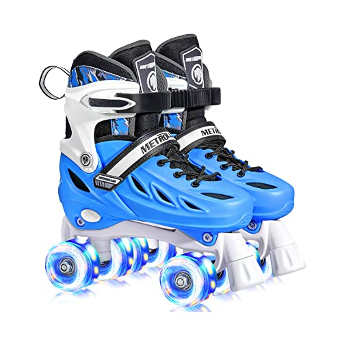 METROLLER Roller Skates for Girls Ages 5-8 8-12 and Boys Teens, Adjustable 4...