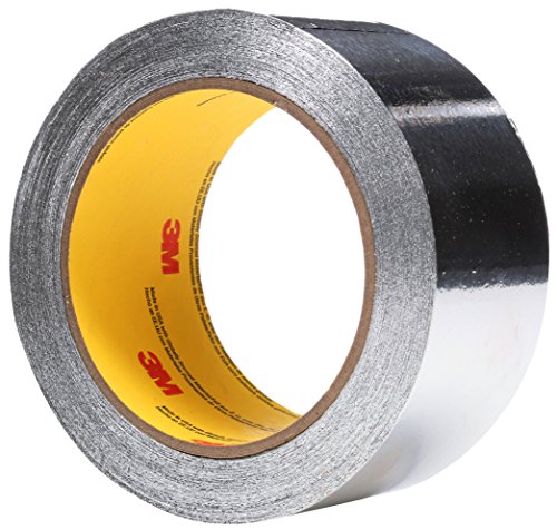 Image of 3M Aluminum Foil Tape 4380, 2 inch x 55 yd. 3.25 mil, Silver