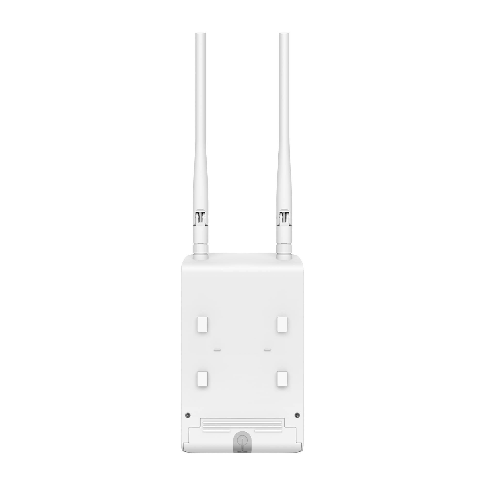 TP-Link Omada Punto di accesso esterno a lungo raggio - Prolunga WiFi universale compatibile con WiFi 6 AX1800 a doppia banda, fino a 3200 m², alimentato da PoE, IP65 resistente alle intemperie