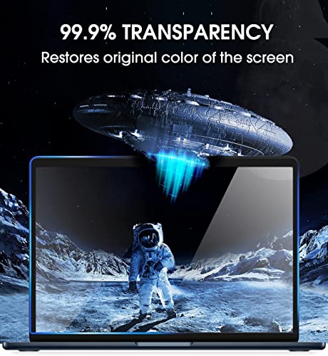 Image of Screen Protector Compatible with 2022-2025 MacBook Air 13.6 inch (M2 /M3 /M4 Chip), Screen Guard Film Accessories for MacBook Air 13'', Crystal Clear
