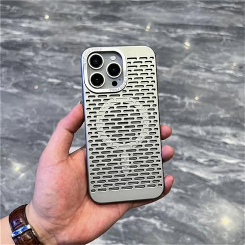 Coque iPhone 13 Pro Max dissipation thermique et chargement sans fil magnétique
