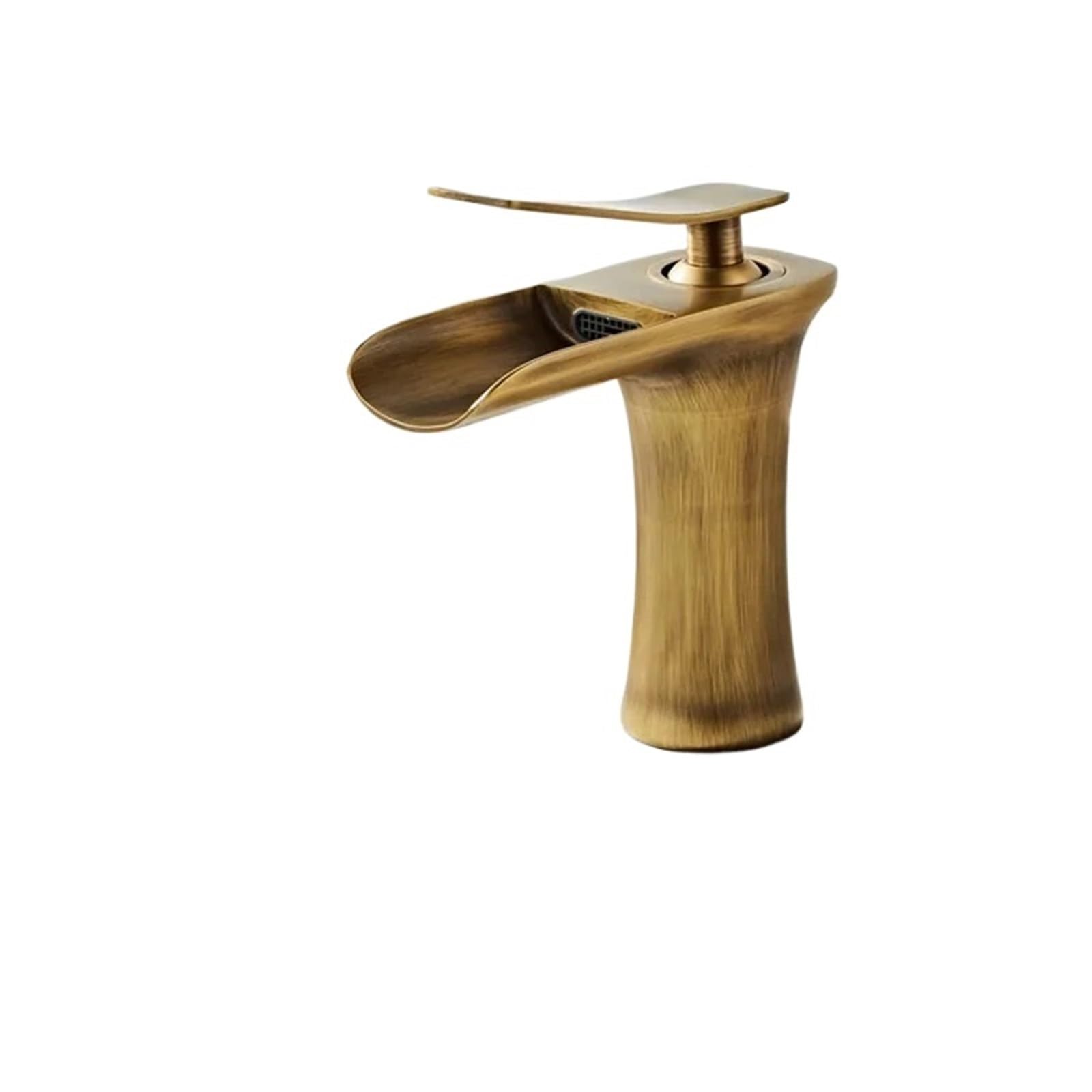 Laighjenbcf Slt117s-F Faucet，Bathroom Mixer Tap Brass Waterfall