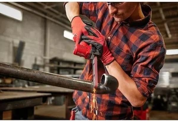 2482-20 for Milwaukee M12 FUEL 1/2" x 18" Bandfile Length 15.6 in Height 2.2 in Width 4.9 in
