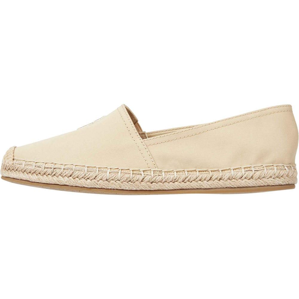Tommy Hilfiger Alpargatas para Mujer Espadrilles Calzado de Tela, Beige (Harvest Wheat), 38