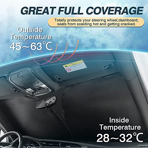 Pare-soleil pour Ford Mustang Mach-e 2021-2025 pliable