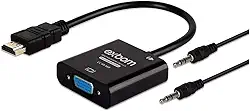 Adaptador/Conversor HDMI para VGA com Áudio