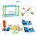 4 Set STEM Science Kits for Kids Age 8-12, 7-in-1 Science Experiments Crafts Projects Electric Motor Building Kit 8-10 9-12, STEM Toys for 6 7 8 9 10 11 13 Year Old Boys Girls Classroom Activity Gift