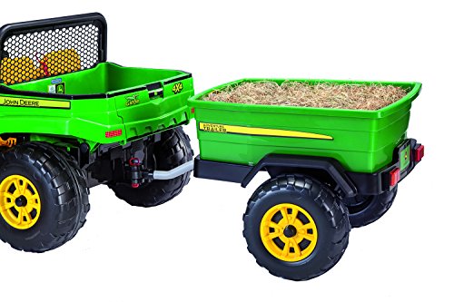 Image of Peg Perego John Deere Adventure Trailer, Green