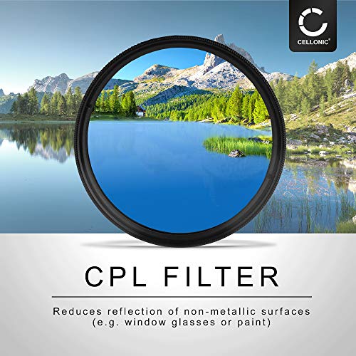 CELLONIC diameter 67mm Polarizing Filter CPL compatible with Fuji Fujinon XF - Circular Polarization filter - Image 2