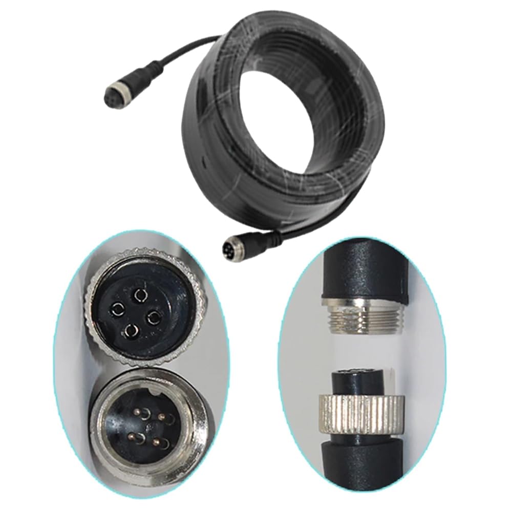 MASO Radar de recul d'aide au stationnement pour voitures avec 4 capteurs, rappel sonore d'alarme pour une conduite sûre, système de radar de recul pour véhicules 12 V-24 V avec affichage LED