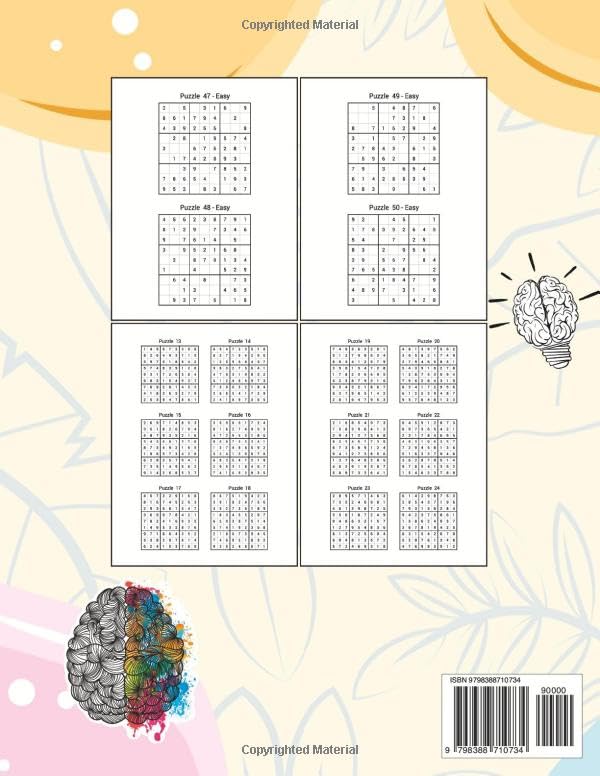 Miniatura 2 de 300 Sudoku Puzzles Book for Adults & Seniors Easy to Hard Levels With Solutions Large Print Includes Tips and Tricks to Improve Your Skills