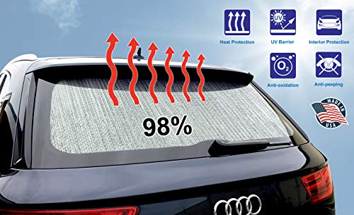 Rear Tailgate Window Sunshade Custom Fit For 2010 2011 2012 2013 2014 2015 2016 2017 2018 2019 2020 2021 2022 2023 Toyota 4Runner Suv, Uv Reflector Sun Protection Accessories #TOP3