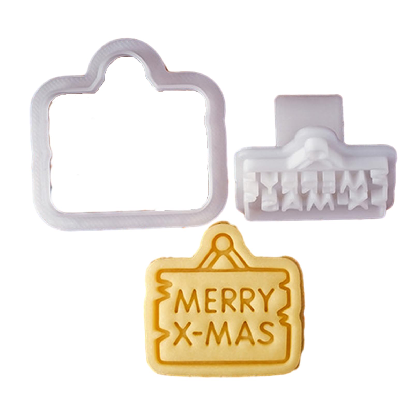 Kalttoy Listing Christmas Cookie Christmas Themed Biscuit Molds Baking Cookie Embossing Molds For Festive Baking Mold