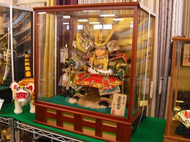 TI Yamamuro Furniture Nationwide Noon Festival Children's Samurai No. 7 Case Decoration, May Doll, Children's Day, First Festival (Item)